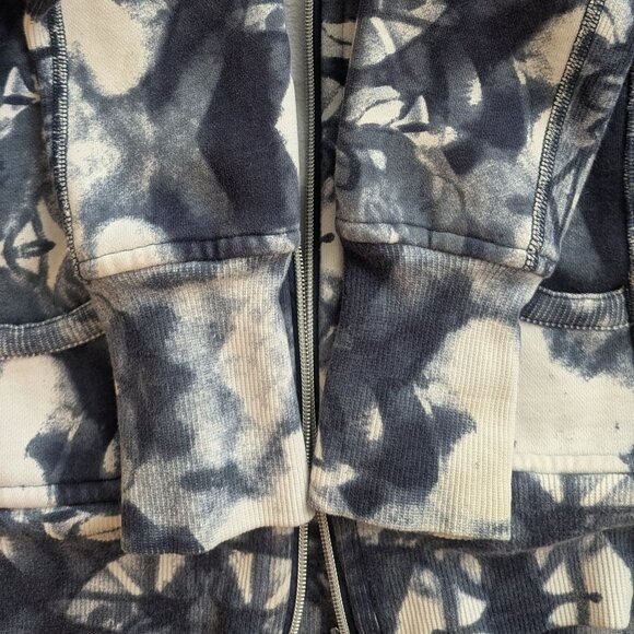 RARE Vintage Lululemon Scuba Indigo Tie Die Full-zip - Picture 6 of 9